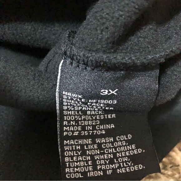 Hawx Men's Reflective Polar Fleece Moto Work Jacket Men's Sz 3XL NWT - Picture 4 of 5